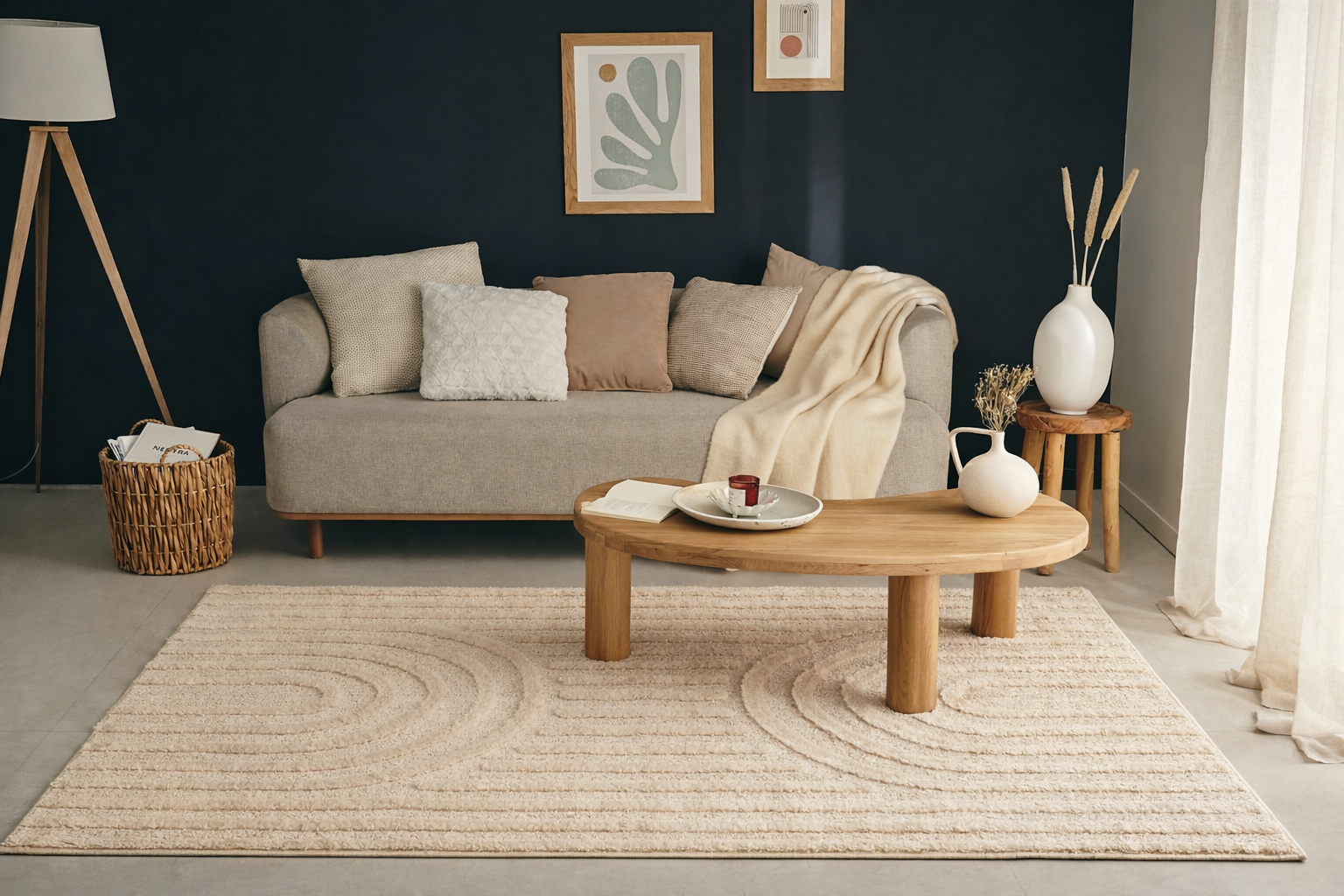 Harmonie - Tapis D'Intérieur - Polypropylène - Beige