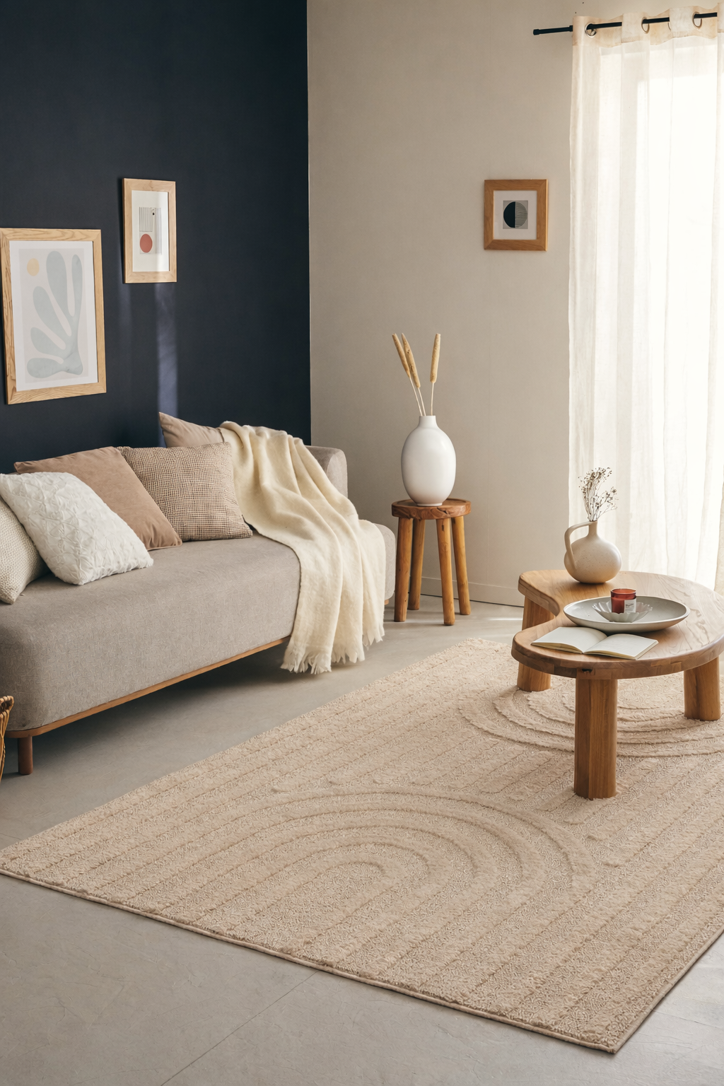 Harmonie - Tapis D'Intérieur - Polypropylène - Beige
