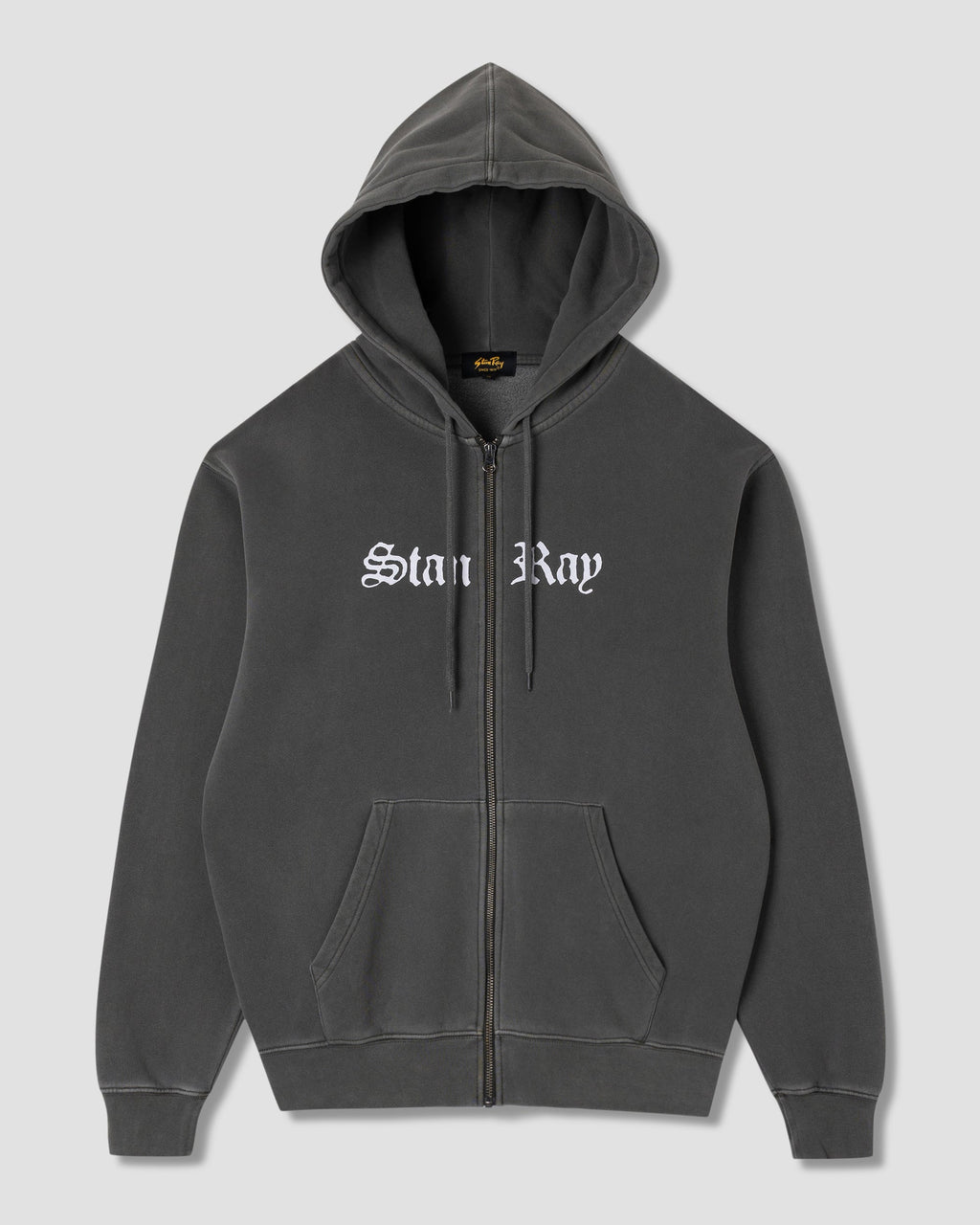 Hardcore Zip Hood - Washed Black