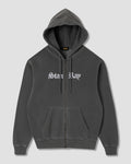 Hardcore Zip Hood - Washed Black