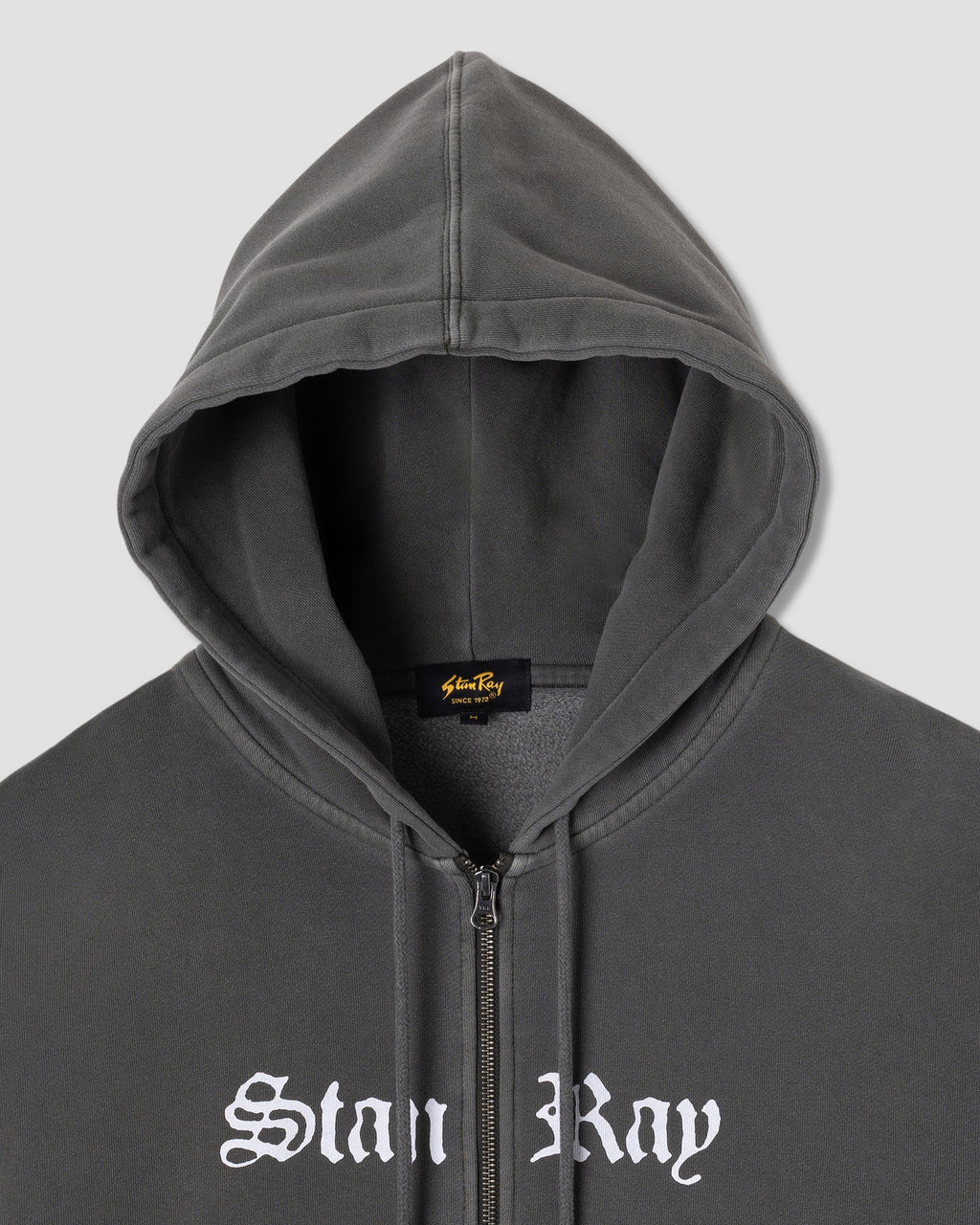 Hardcore Zip Hood - Washed Black