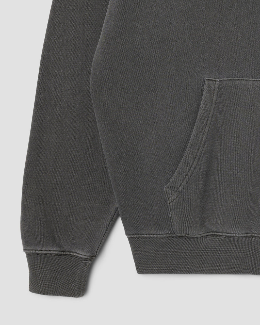 Hardcore Zip Hood - Washed Black