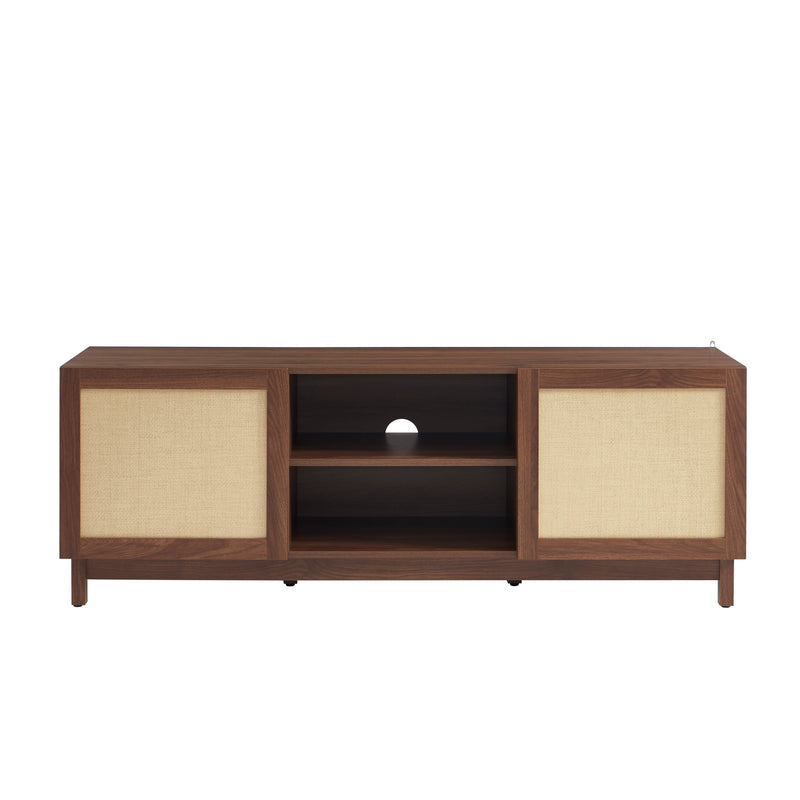 Meuble TV - Haria - Effet Noyer