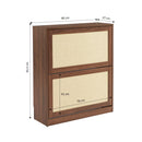 Meuble À Chaussures - Haria - Effet Noyer