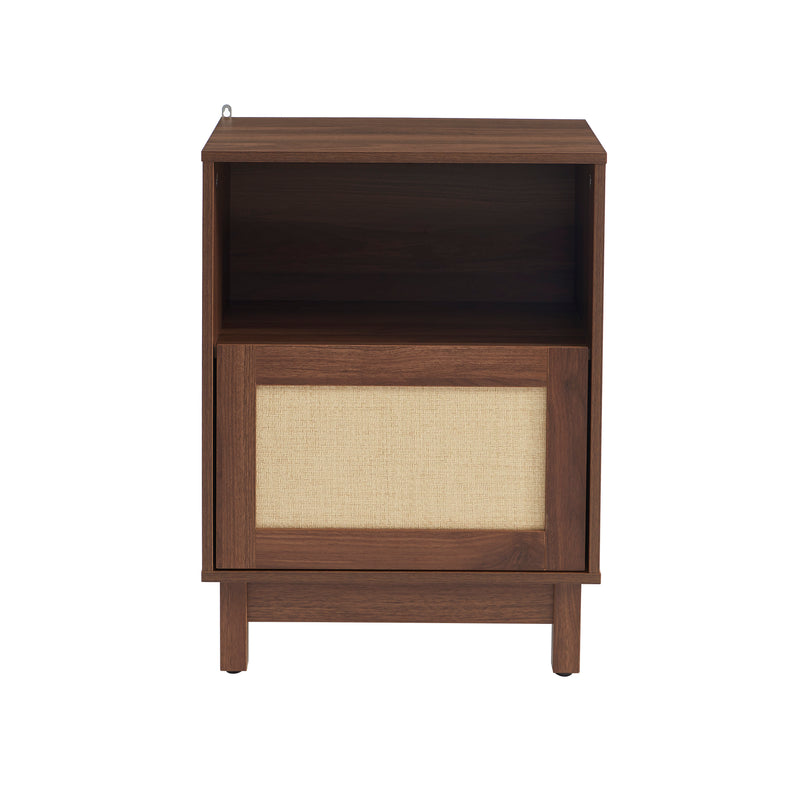 Table De Chevet - Haria - Effet Noyer