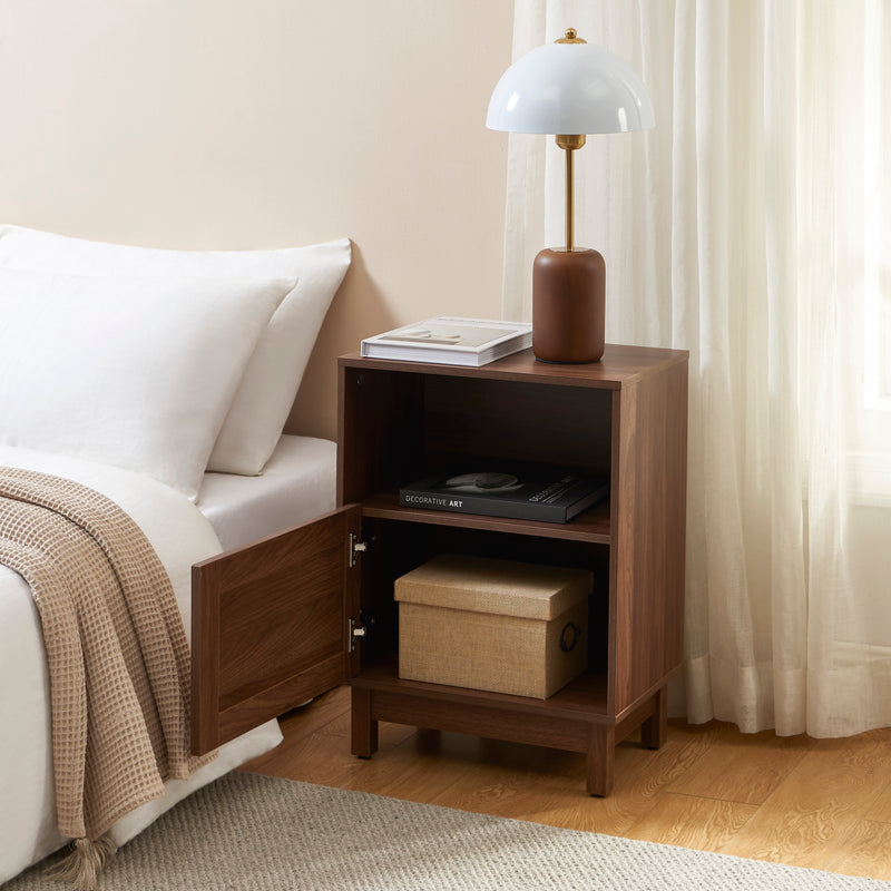 Table De Chevet - Haria - Effet Noyer