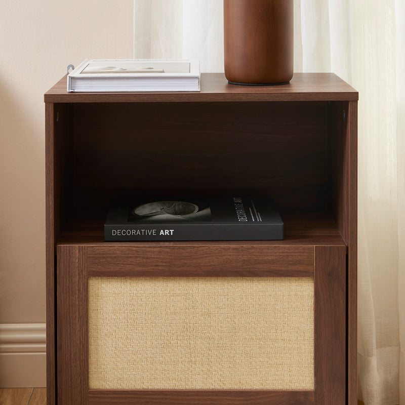 Table De Chevet - Haria - Effet Noyer