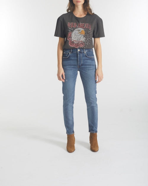 Reiko - Harlem Mom Jeans - Denim B-137 - Mujer