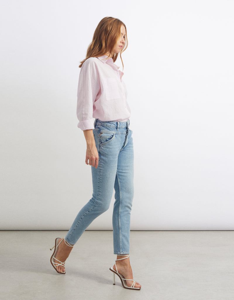 Reiko - Mom Harry Jeans - Denim B-452 - Woman