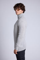 Pull Col Roule Harry - Gris Clair - Homme