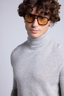 Pull Col Roule Harry - Gris Clair - Homme