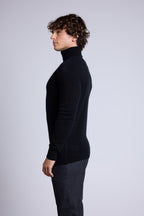 Pull Col Roule Harry - Noir - Homme