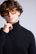 Pull Col Roule Harry - Noir - Homme
