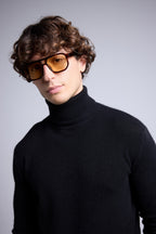 Pull Col Roule Harry - Noir - Homme