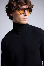 Pull Col Roule Harry - Noir - Homme