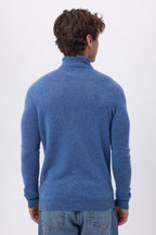 Harry Roll-Neck - Denim Blue - Men