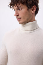 Col Roule Harry - Blanc - Homme
