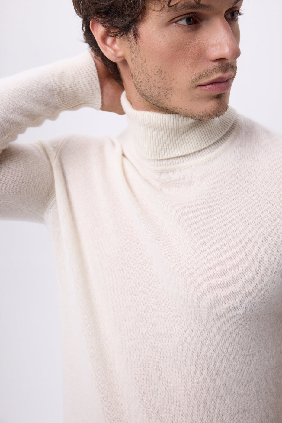 Col Roule Harry - Blanc - Homme