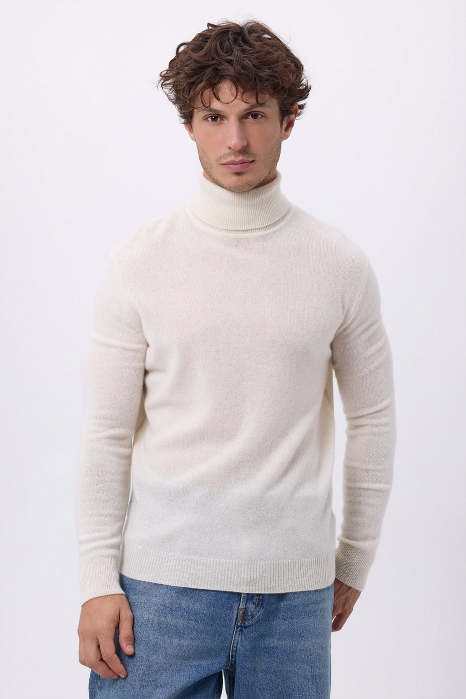 Col Roule Harry - Blanc - Homme