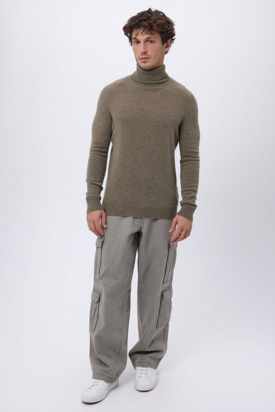 Col Roule Harry - Khaki Chine - Homme
