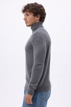 Harry Roll Neck - Dark Grey - Men