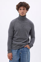 Harry Roll Neck - Dark Grey - Men