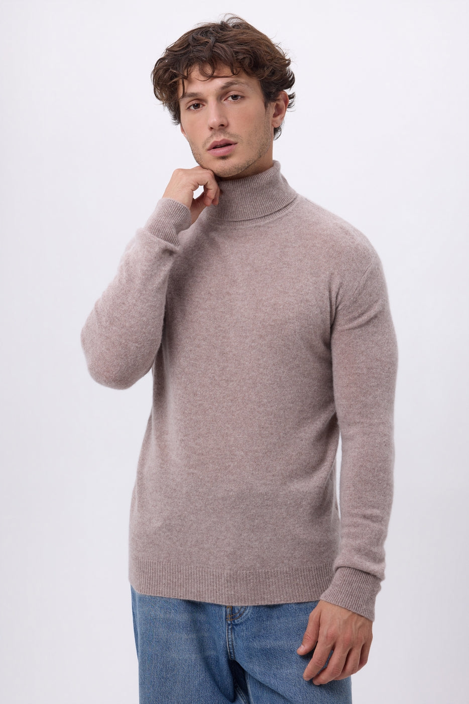 Col Roule Harry - Noisette - Homme