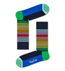 Half-Stripe Socks - Mixed