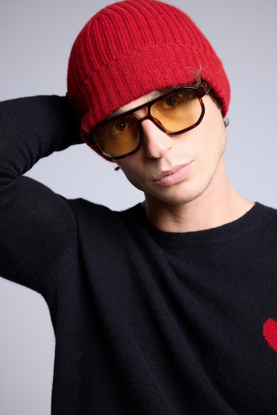 Gorro unisex Hat - Rojo burdeos - Mixto