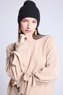 Unisex Beanie Hat - Black - Mixed