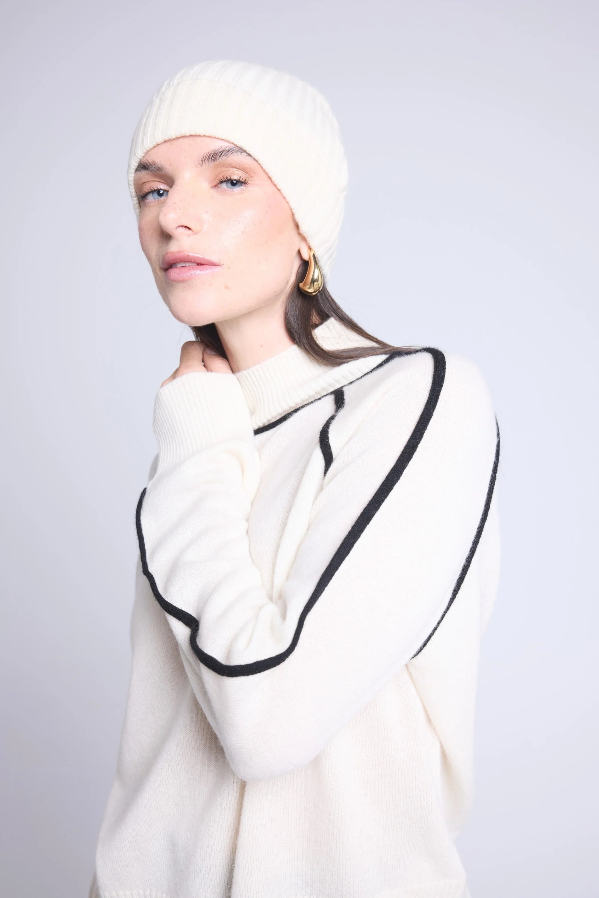 Bonnet Unisexe Hat - Blanc - Mixte