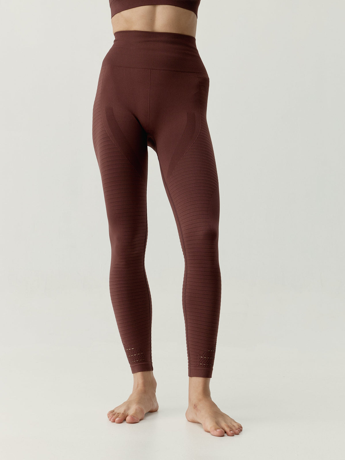 Legging Hatha - Cacao - Donna