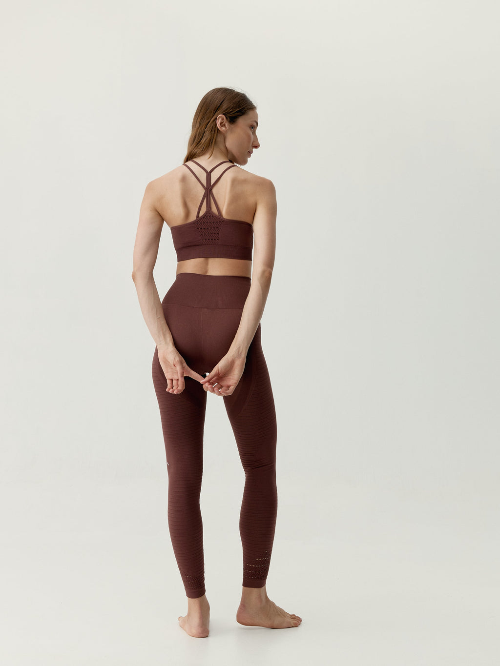 Legging Hatha - Cacao - Donna