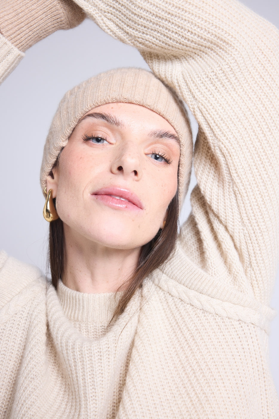 Gorro unisex Hat - Beige crema - Unisex