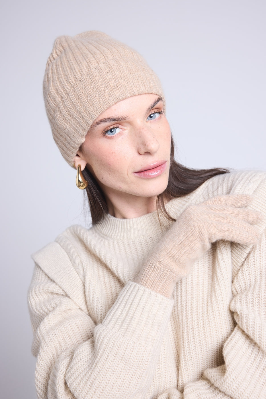 Gorro unisex Hat - Beige crema - Unisex