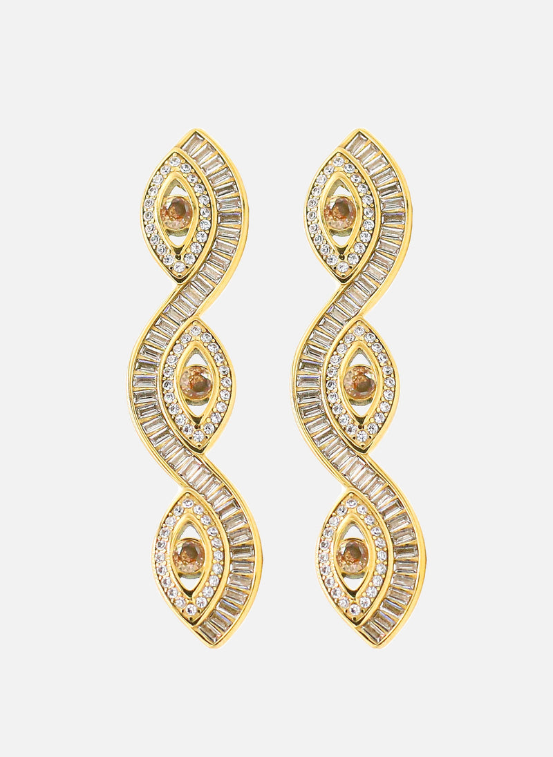 Boucles D'Oreilles Pendantes Hathor