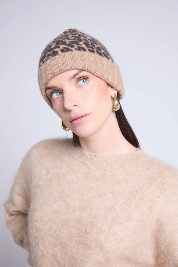 Gorro Unisex Leopard Hat - Leopardo Beige - Mixto