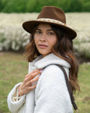 Chapeau Feutre Jim - Chocolat