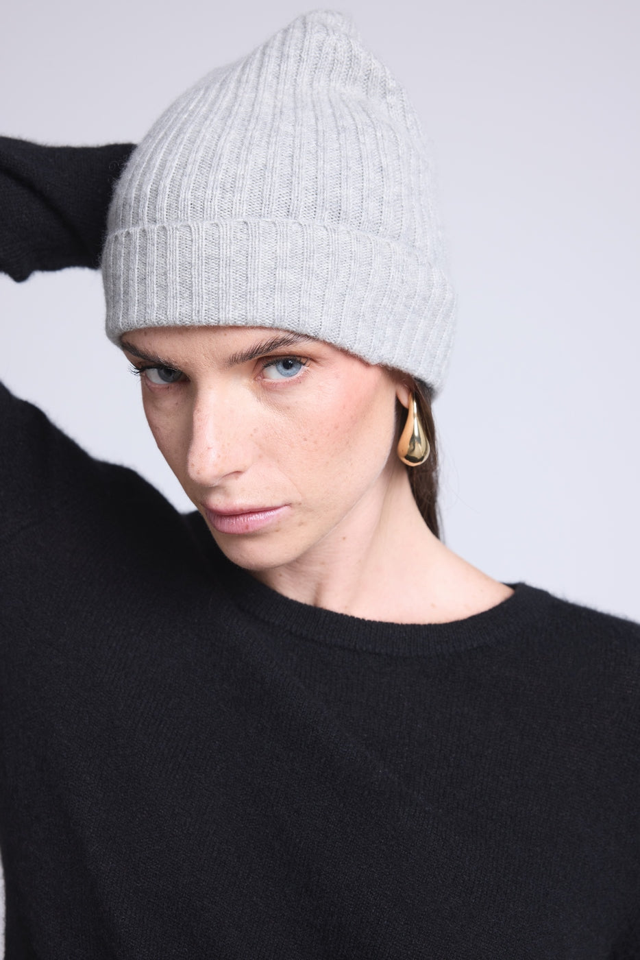 Bonnet Unisexe Hat - Gris Clair - Mixte