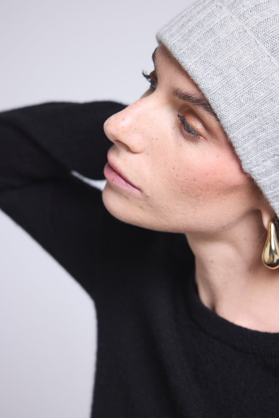 Bonnet Unisexe Hat - Gris Clair - Mixte