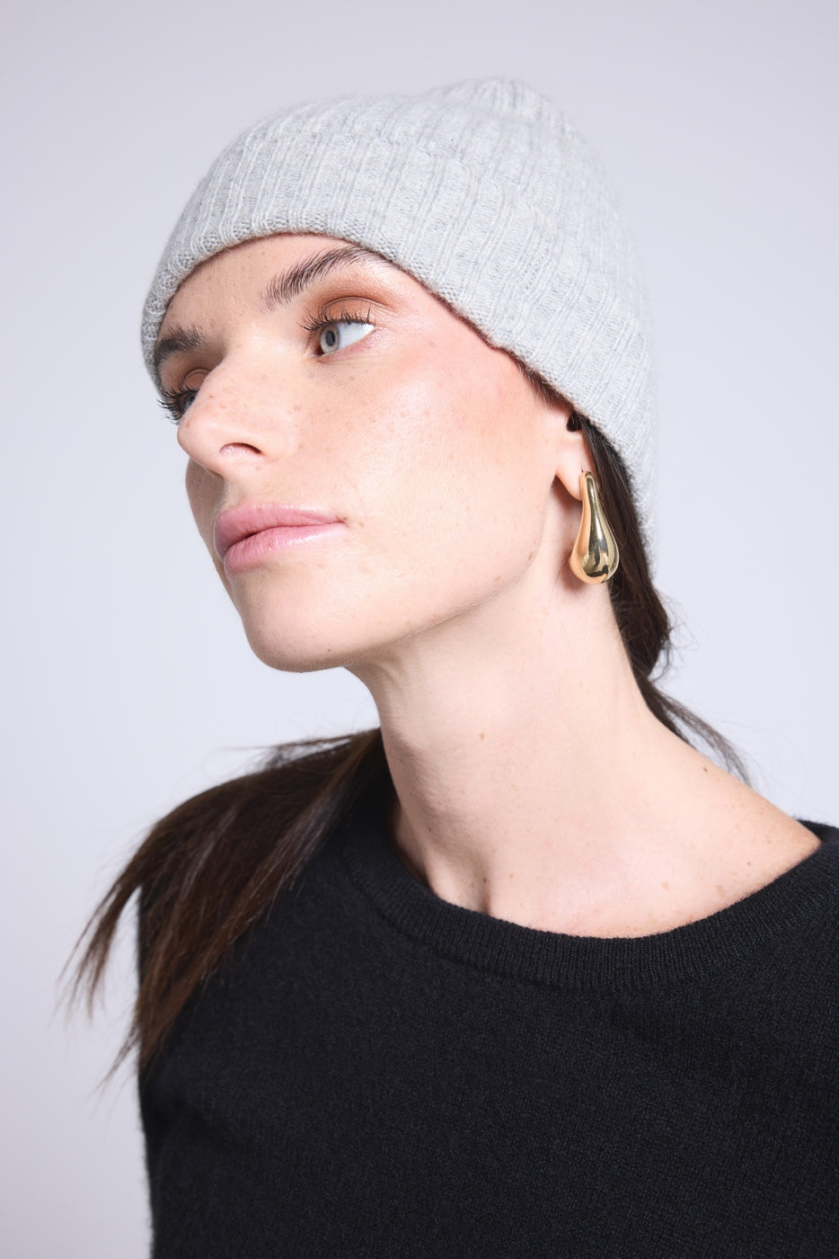 Bonnet Unisexe Hat - Gris Clair - Mixte