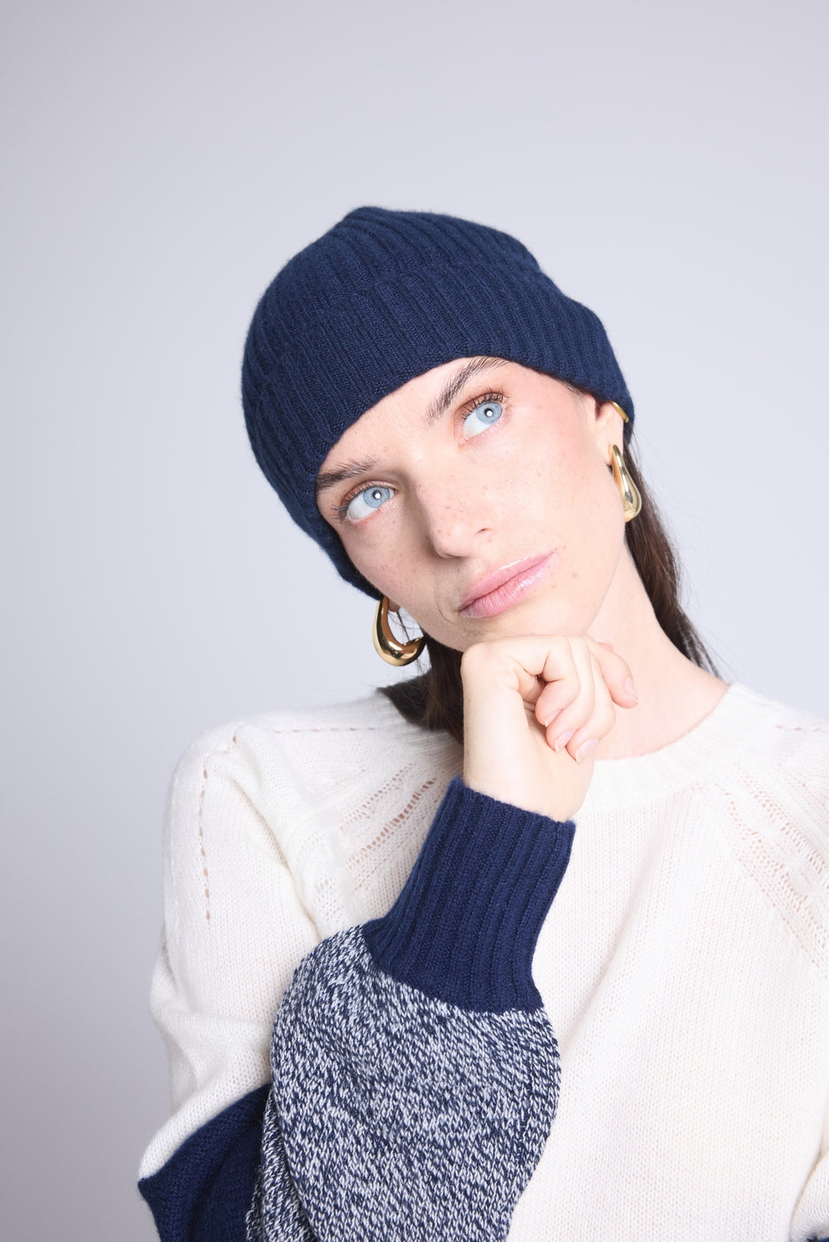 Bonnet Unisexe Hat - Bleu Marine - Mixte