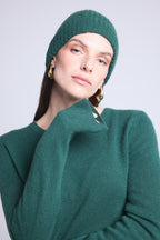 Bonnet Unisexe Hat - Vert Bouteille - Mixte