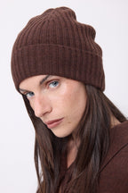 Muts Hat - Chocoladebruin - Unisex - 100% Kasjmier