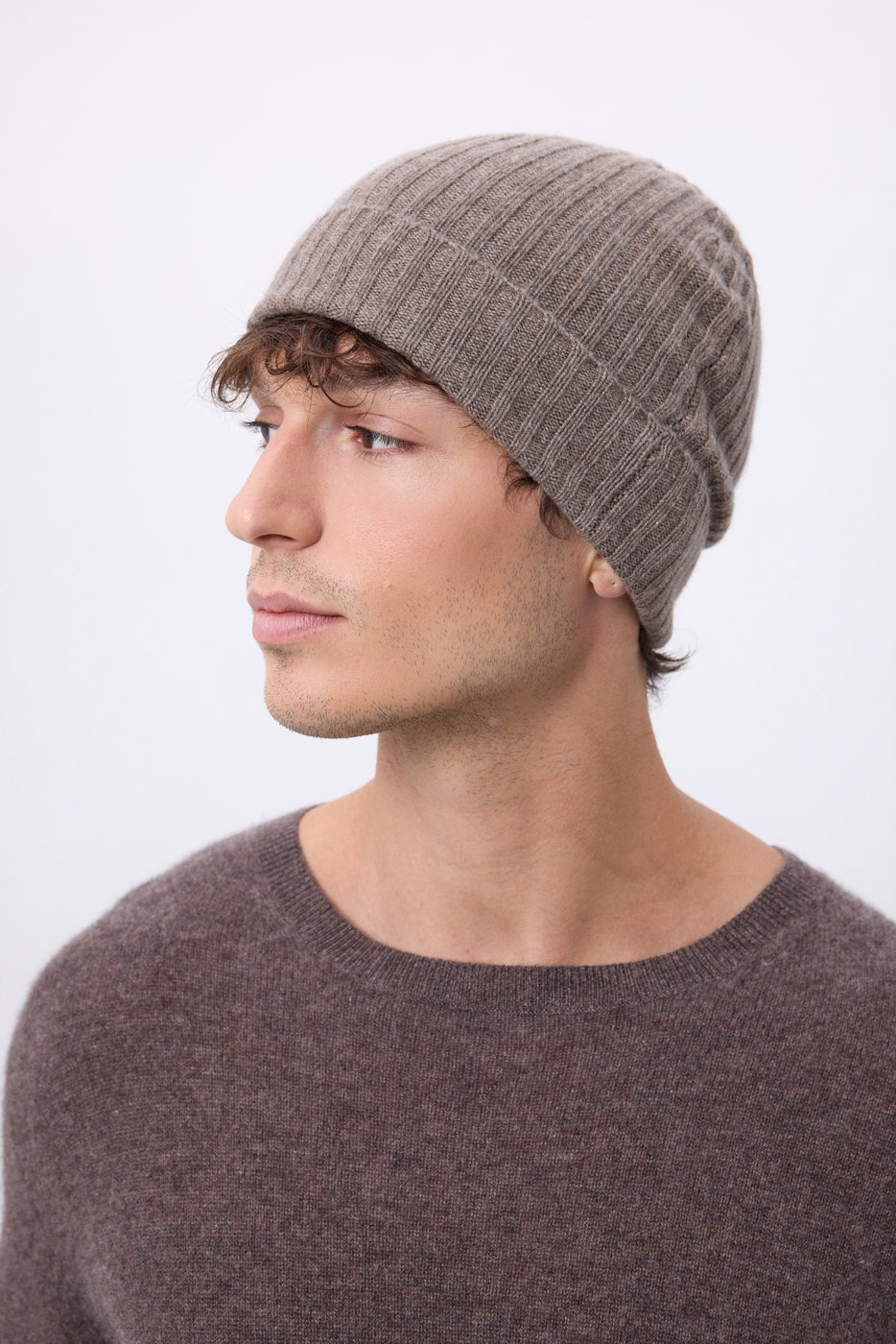 Gorro Hat - Avellana - Unisex - 100% Cachemira
