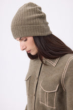 Bonnet Hat - Khaki Chine - Mixte