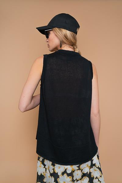 Top - Denza - Negro