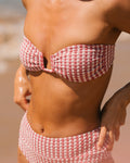 Bandeau Suzie Vichy Rouge
