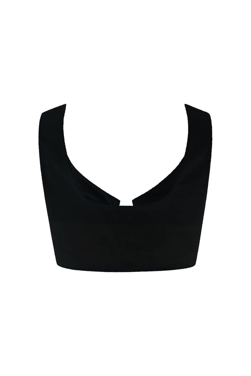 Crop Top Havana - Noir