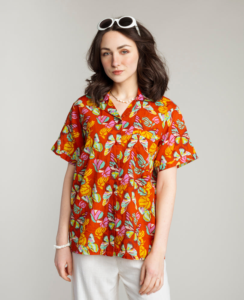 Short Sleeves Shirt (L) - Holy Red Clay